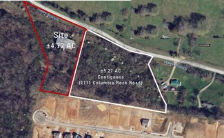 Plus de détails pour 1747 Columbia Rock Road, Columbia, TN - Terrain à vendre