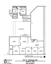 777 E Thomas Rd, Phoenix, AZ à louer Plan d’étage– Image 1 sur 6