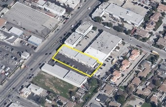 2630-2644 Durfee Ave, El Monte, CA - Vue aérienne vue de carte