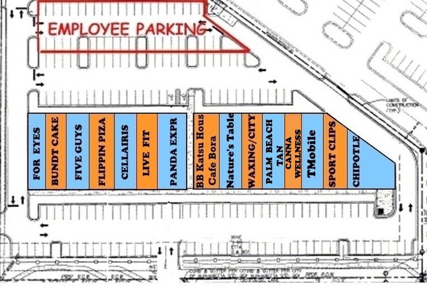 5230-5250 Windward Pky, Alpharetta, GA à louer - Plan de site – Image 2 sur 2