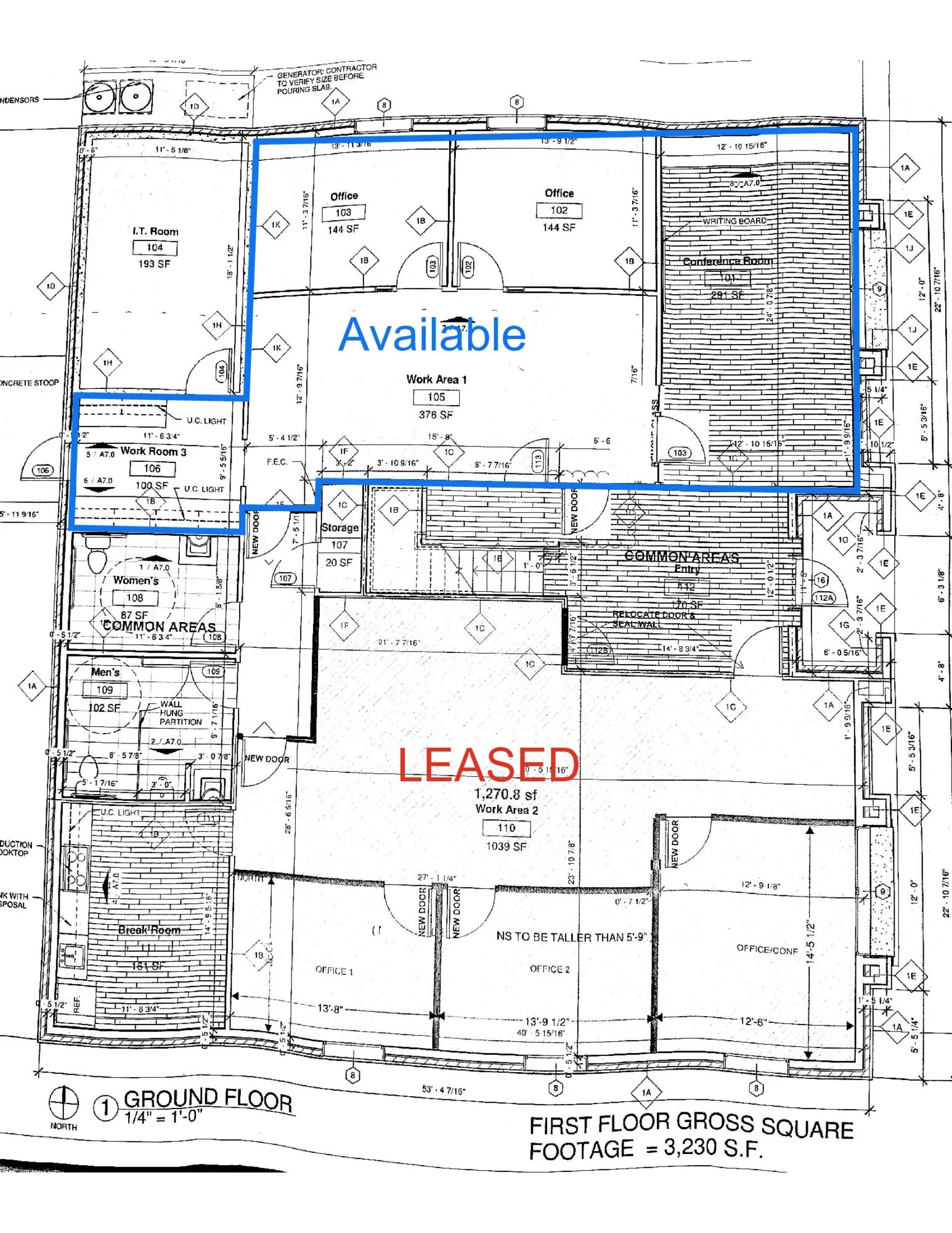 920 Wall St, Norman, OK à louer Plan d’étage– Image 1 sur 1