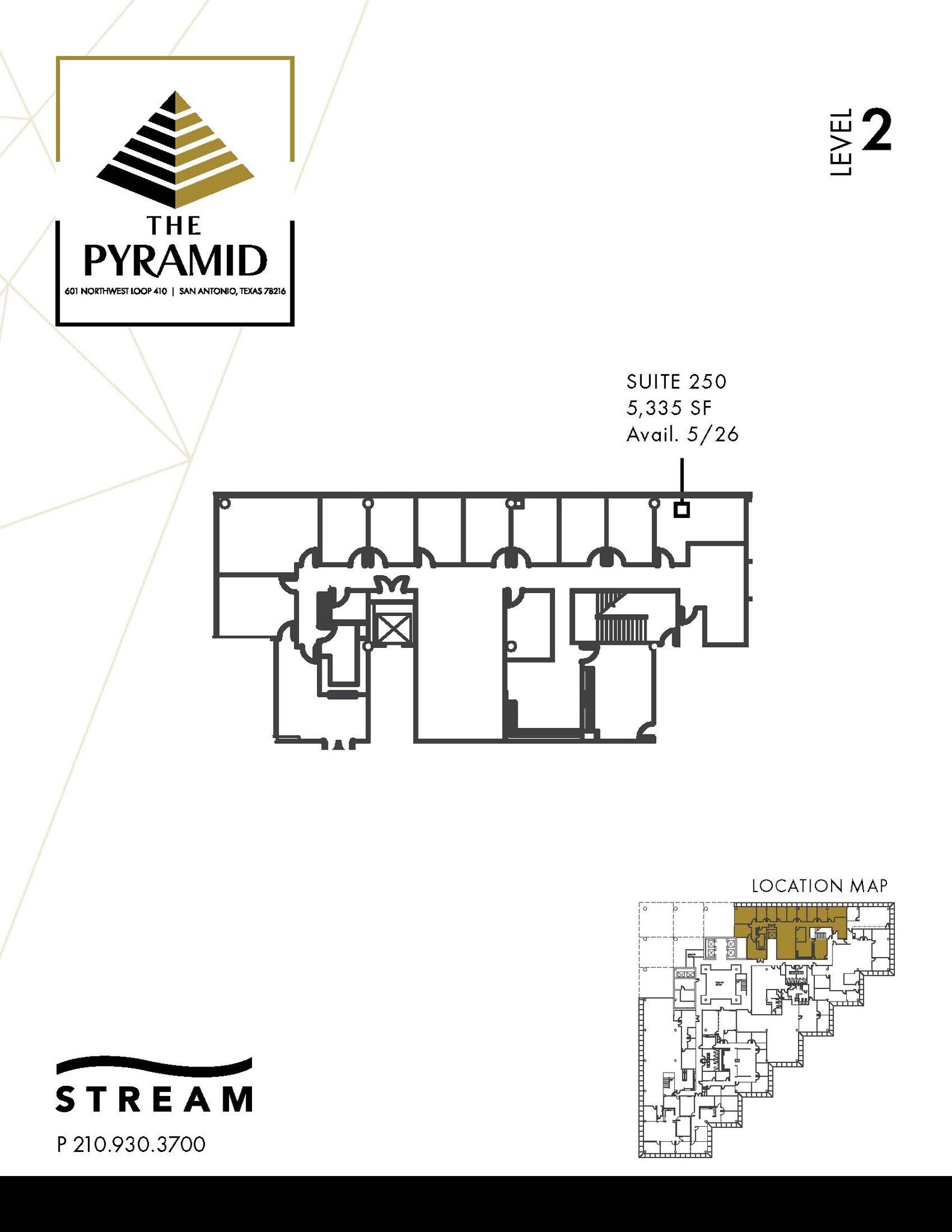 601 NW Loop 410, San Antonio, TX à louer Plan d’étage– Image 1 sur 1