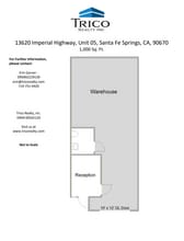 13600-13640 Imperial Hwy, Santa Fe Springs, CA à louer Plan d’étage– Image 1 sur 1
