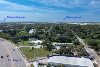 684 N Harbor City Blvd, Melbourne, FL - VUE AÉRIENNE  vue de carte - Image1