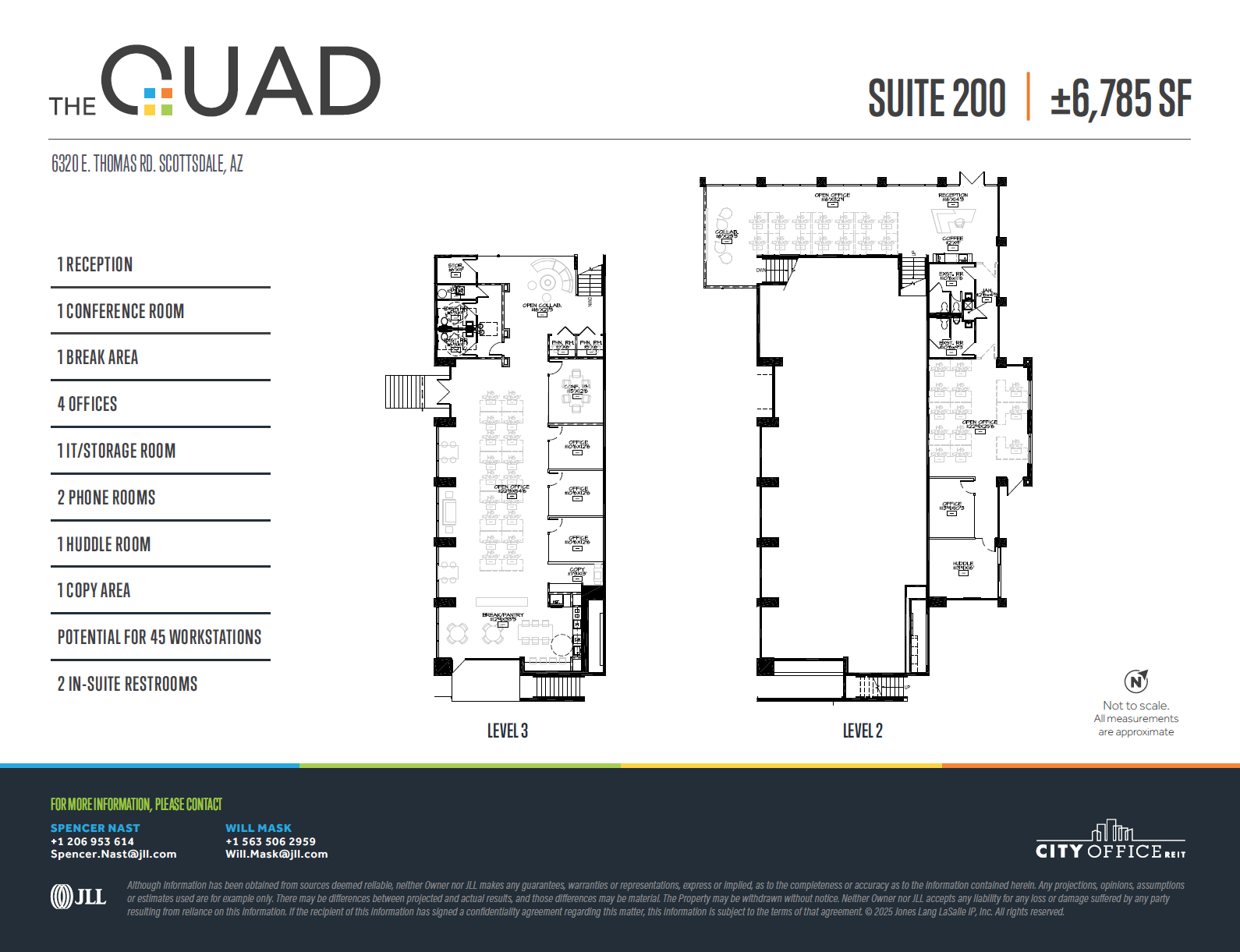 6320 E Thomas Rd, Scottsdale, AZ à louer Plan d’étage– Image 1 sur 1