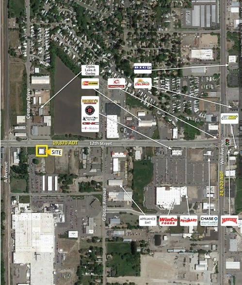 449 W 12th St, Ogden, UT à vendre - Aérien – Image 2 sur 3