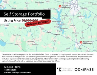 Plus de détails pour Self Storage Portfolio – Spécialisé à vendre