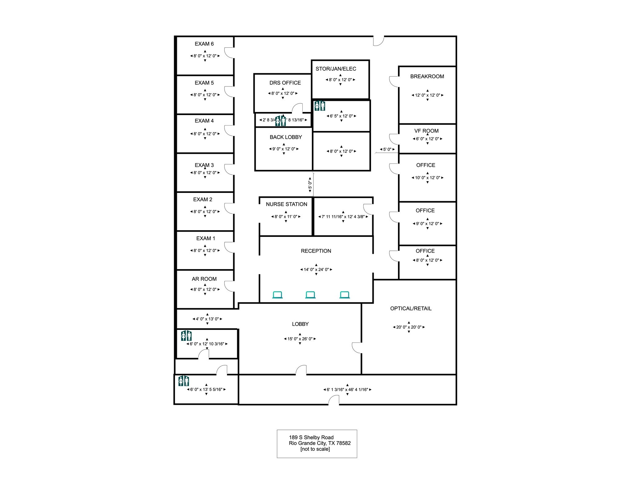 189 S Shelby St, Rio Grande City, TX à louer Plan de site– Image 1 sur 32