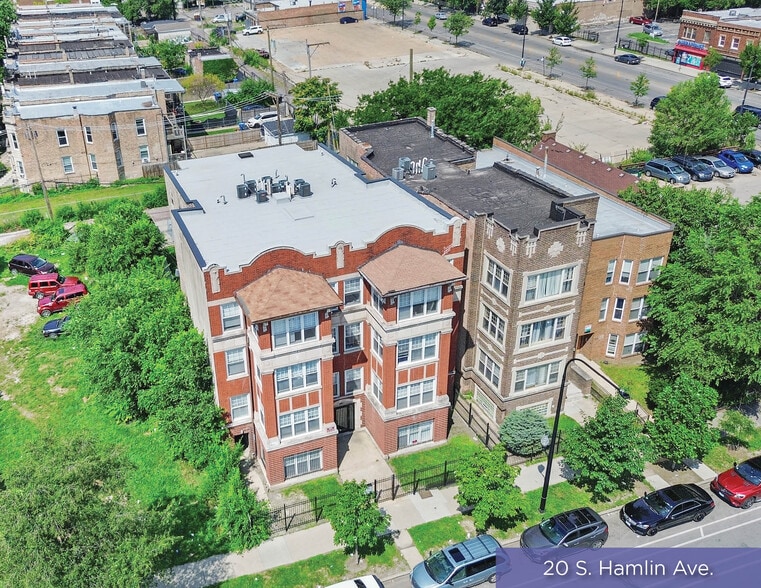 20 S Hamlin Blvd, Chicago, IL à vendre - Photo principale – Image 1 sur 7