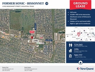 Plus de détails pour 11902 Bissonnet St, Houston, TX - Terrain à louer