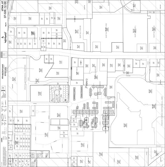 895 S University Ave, Provo, UT à vendre - Plan cadastral – Image 3 sur 10