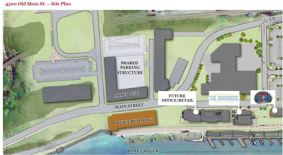 4500 Old Main St, Richmond, VA à louer - Plan de site – Image 3 sur 4