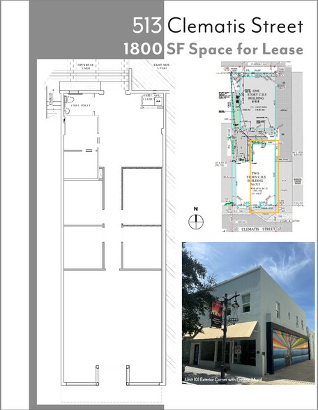 513-515 Clematis St, West Palm Beach, FL à louer - Photo de l’immeuble – Image 3 sur 9