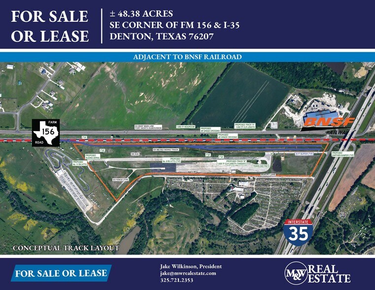 SE Corner of FM 156, Denton, TX à louer - Aérien – Image 1 sur 38