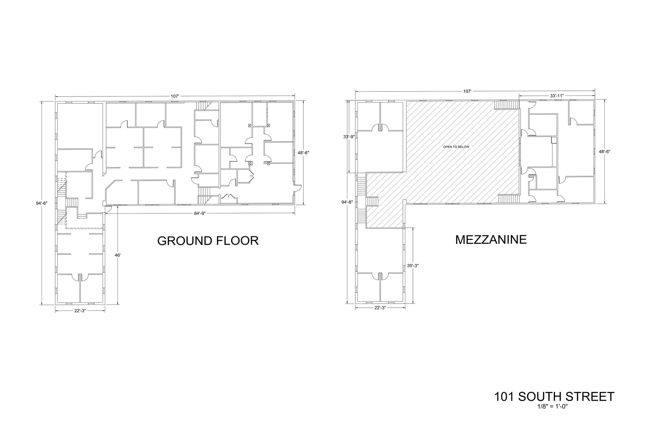 101 South St SE, Leesburg, VA à louer Plan d’étage– Image 1 sur 1