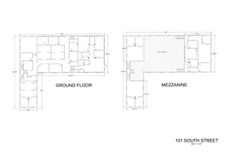 101 South St SE, Leesburg, VA à louer Plan d’étage– Image 1 sur 1