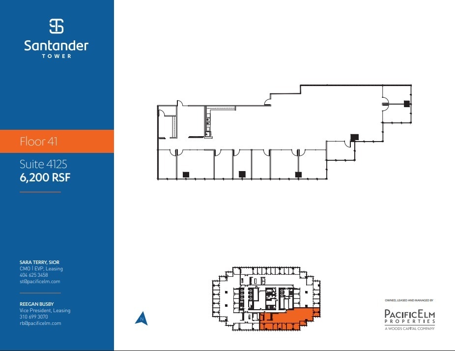 1601 Elm St, Dallas, TX à louer Plan d’étage– Image 1 sur 1