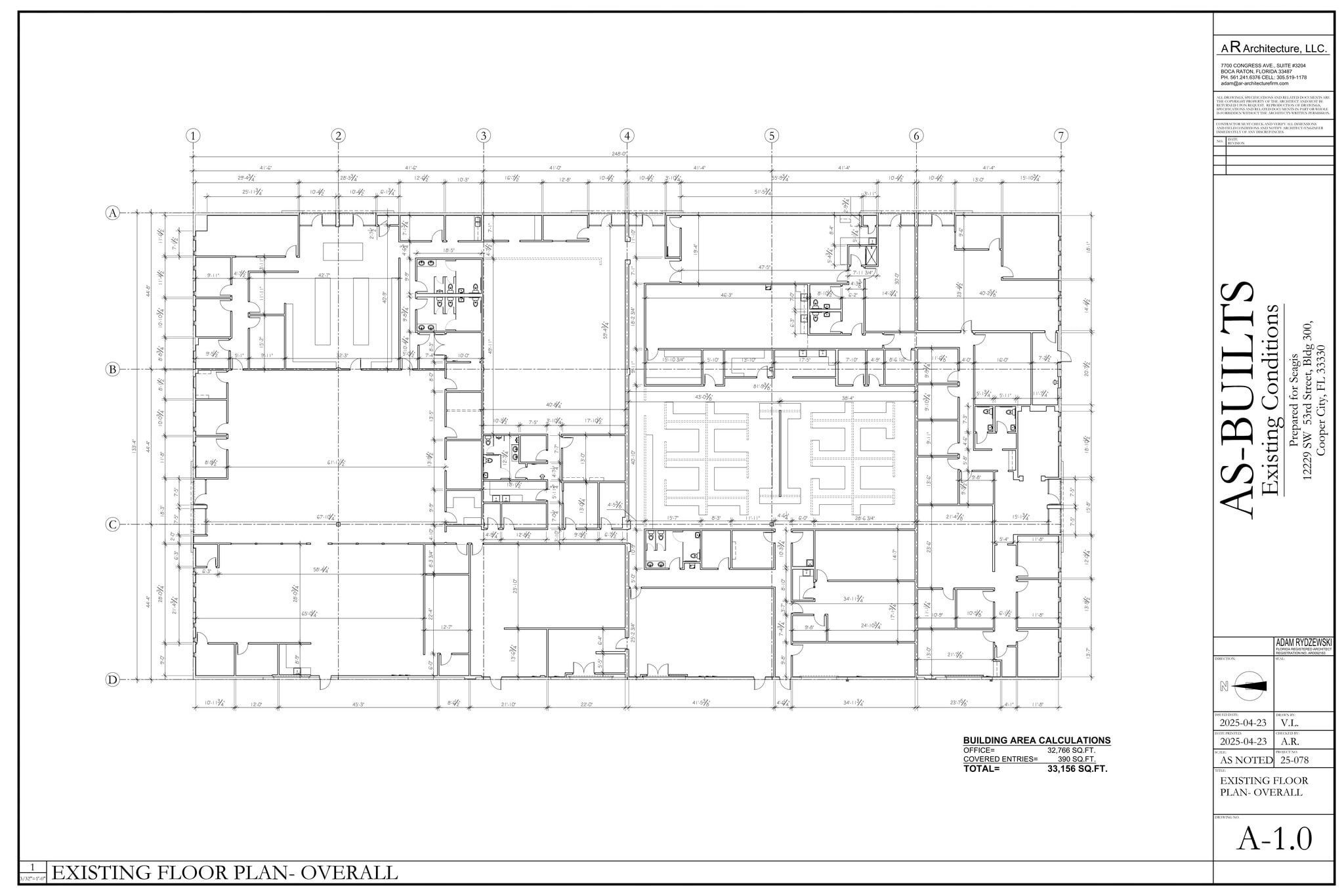 12239-12399 SW 53rd St, Cooper City, FL à louer Plan de site– Image 1 sur 1