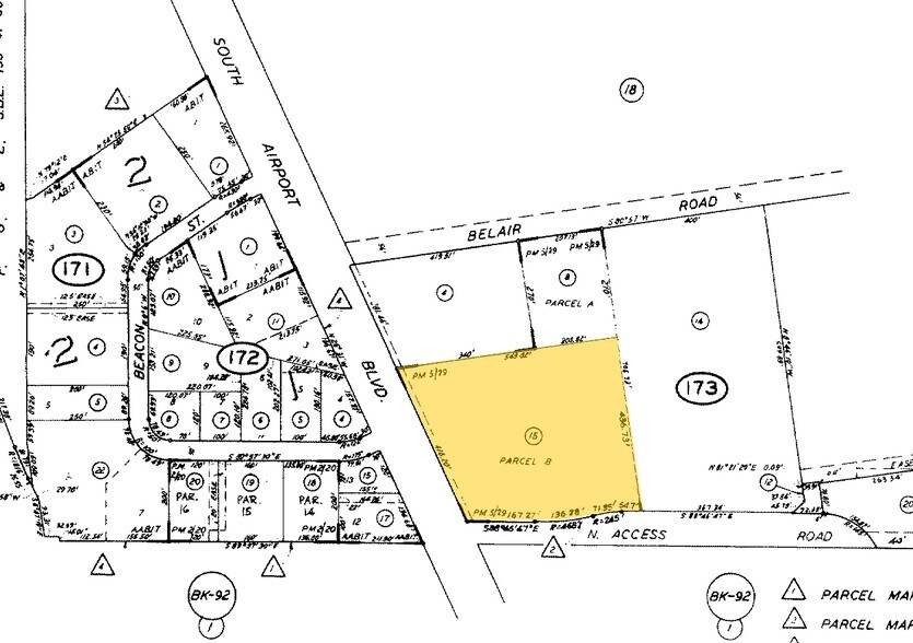 501 S Airport Blvd, South San Francisco, CA à vendre - Plan cadastral – Image 3 sur 3