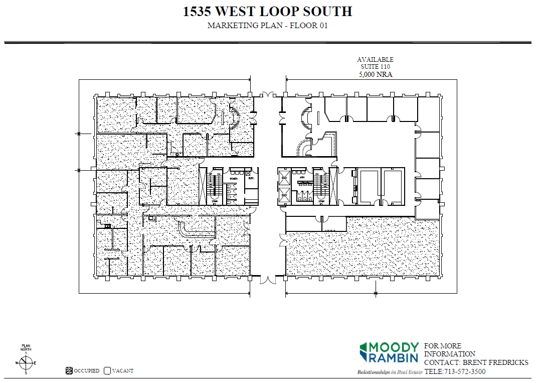 1535 West Loop S, Houston, TX à louer Plan d’étage type– Image 1 sur 1