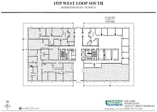 1535 West Loop S, Houston, TX à louer Plan d’étage type– Image 1 sur 1