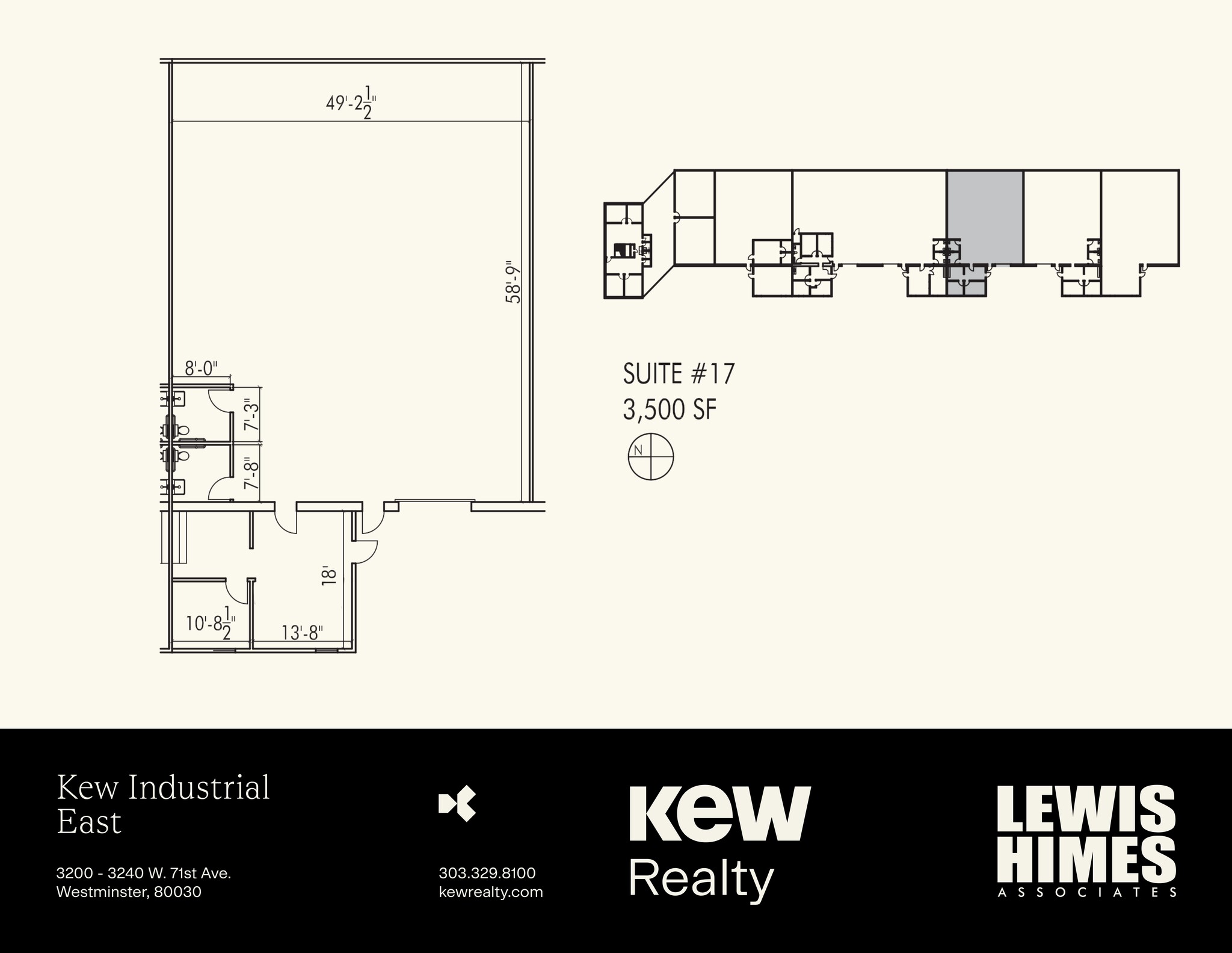 3240 W 71st Ave, Westminster, CO à louer Plan de site– Image 1 sur 1