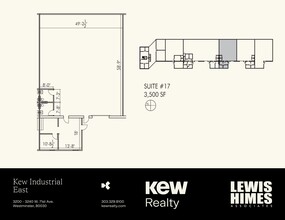 3240 W 71st Ave, Westminster, CO à louer Plan de site– Image 1 sur 1