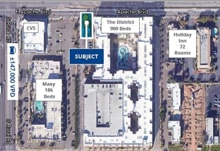 925 E Apache Blvd, Tempe, AZ - Vue aérienne  vue de carte