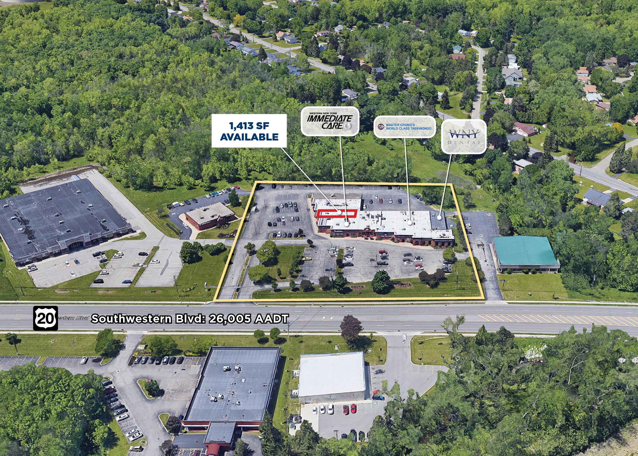 3326-3356 Southwestern Blvd, Orchard Park, NY à louer Photo de l’immeuble– Image 1 sur 5