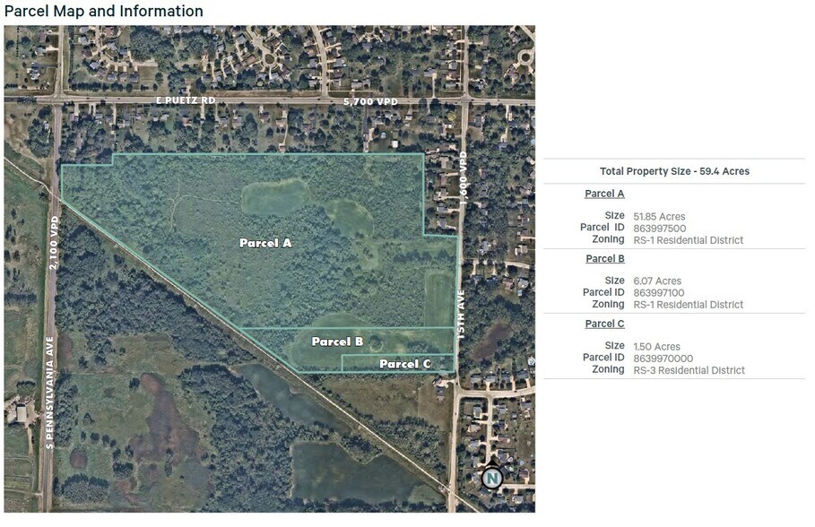 SWQ E Puetz Road & 15th Ave, Oak Creek, WI à vendre - Photo de l’immeuble – Image 2 sur 3