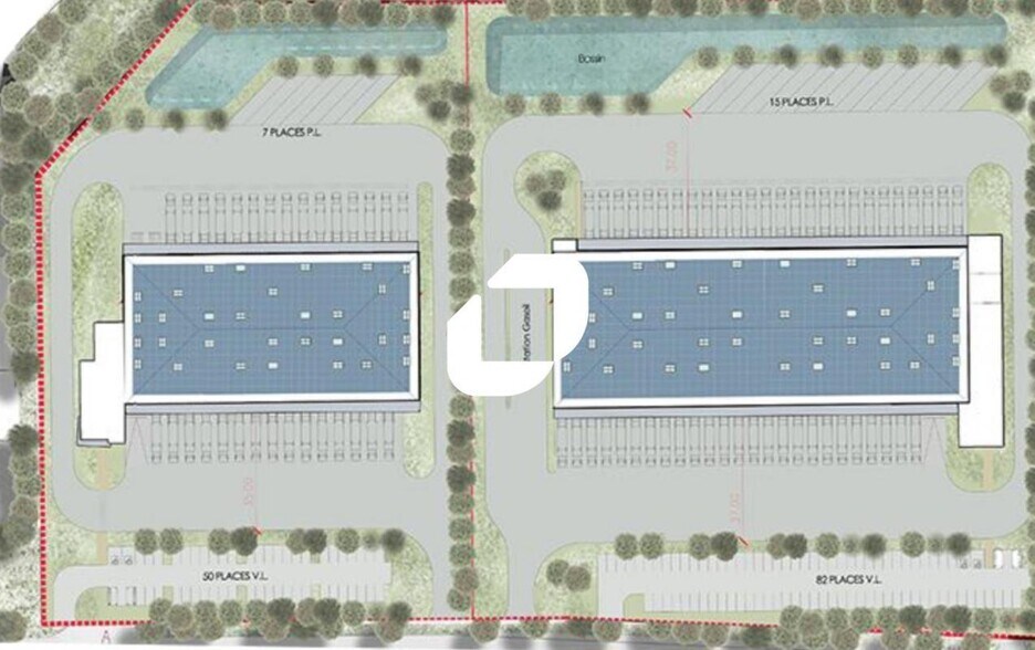 Industriel/Logistique dans Ensuès-la-Redonne à louer - Plan de site – Image 2 sur 2