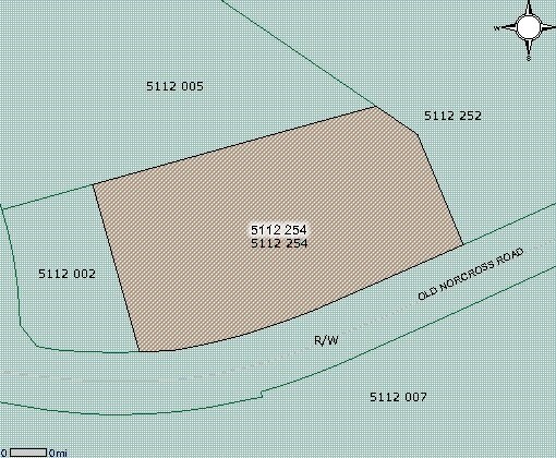 1075 Old Norcross Rd, Lawrenceville, GA à louer - Plan cadastral – Image 3 sur 5
