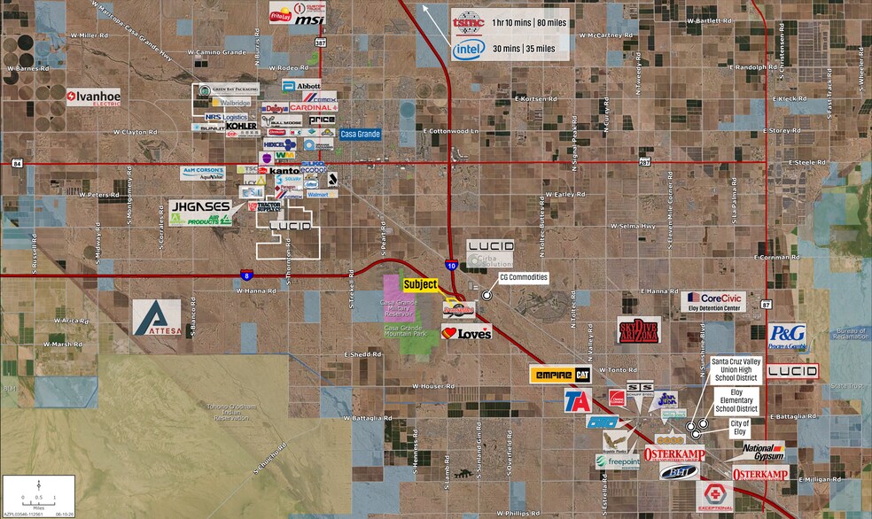 SEC Lamb Road & Interstate 8, Casa Grande, AZ à vendre - Photo de l’immeuble – Image 2 sur 6