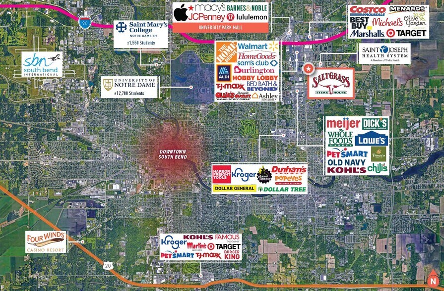 5126 N Main St, Mishawaka, IN à vendre - Photo de l’immeuble – Image 2 sur 6