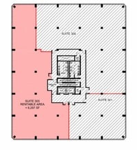 6299 Airport Rd, Mississauga, ON à louer Plan d’étage– Image 1 sur 1