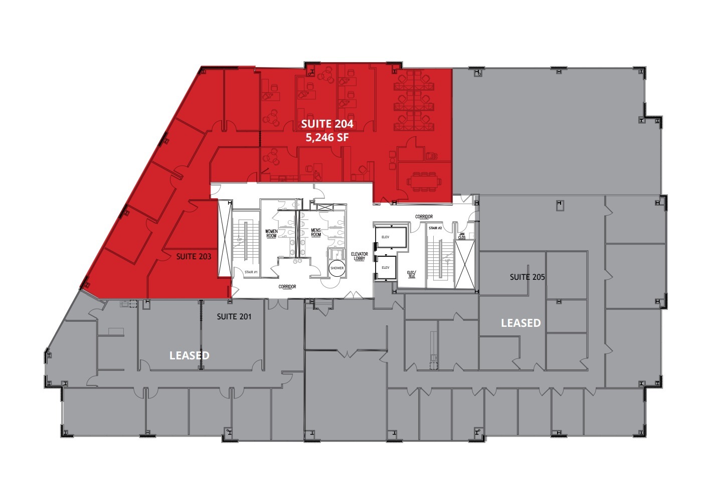 125 Woodstream Blvd, Stafford, VA à louer Plan d’étage– Image 1 sur 2