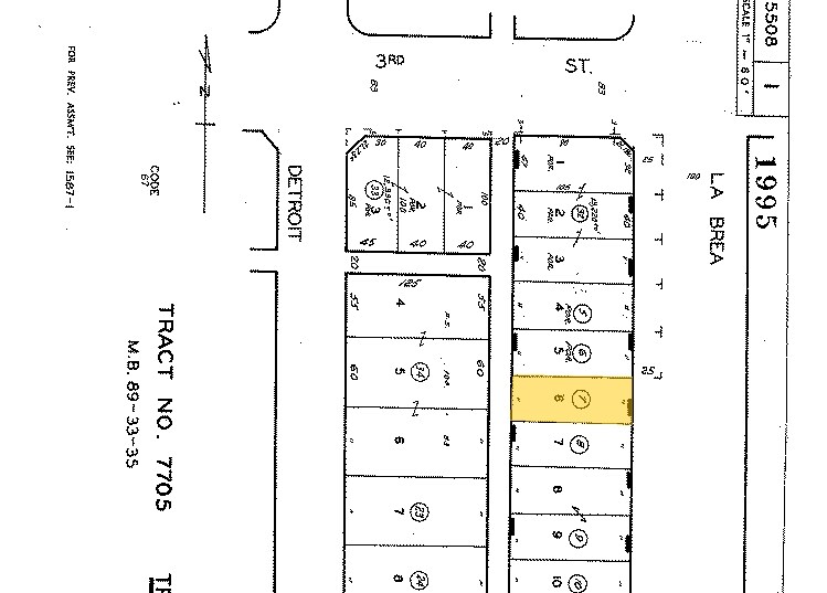 323 S La Brea Ave, Los Angeles, CA à louer - Plan cadastral – Image 3 sur 7