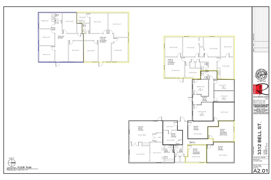 3321 Bell St, Amarillo, TX à vendre - Plan d’étage – Image 2 sur 4
