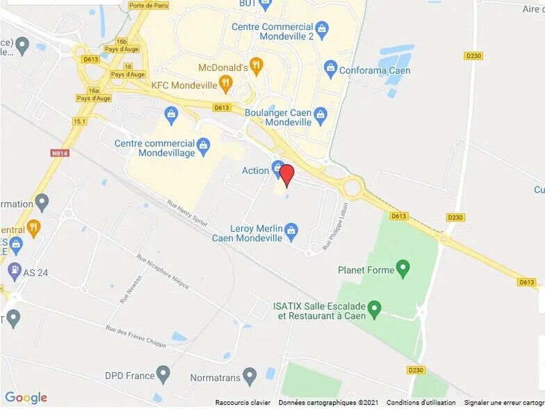 Local d'activités dans Mondeville à vendre - Plan d’étage – Image 2 sur 4