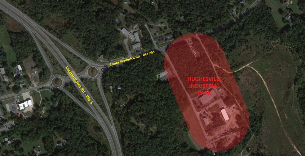 6500 Hughesville Industrial Park Road, Hughesville, MD à vendre - Aérien – Image 3 sur 4