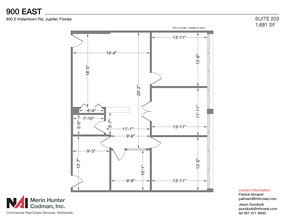 900 E Indiantown Rd, Jupiter, FL à louer Plan d’étage– Image 1 sur 5