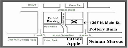 1357 N Main St, Walnut Creek, CA à louer Carte– Image 2 sur 3