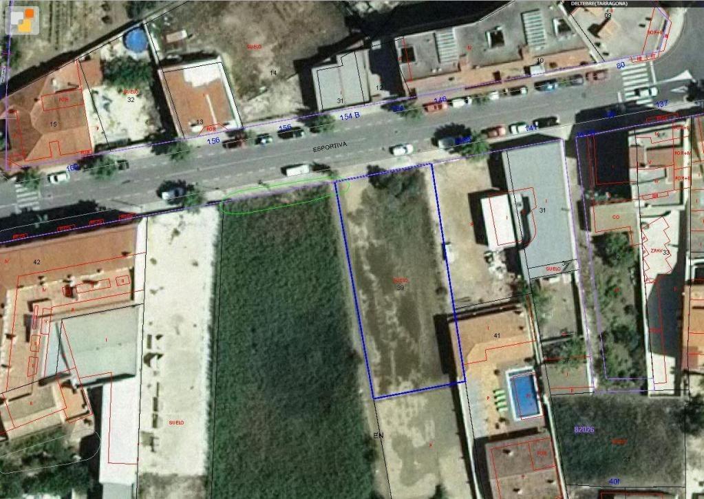 Terrain dans Deltebre, Tarragona à vendre Plan cadastral– Image 1 sur 5