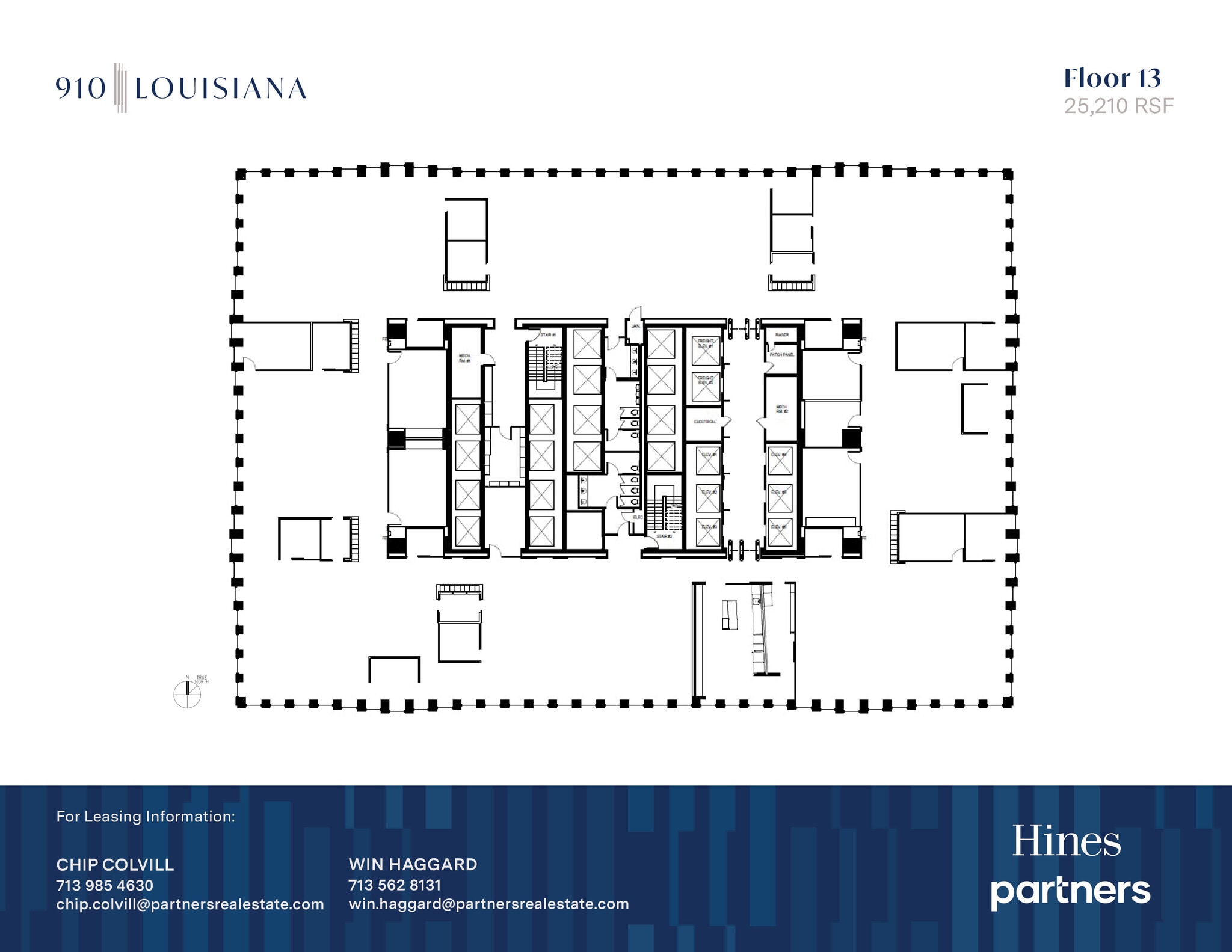 910 Louisiana St, Houston, TX à louer Plan d’étage– Image 1 sur 1