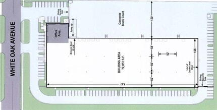 8700 White Oak Ave, Rancho Cucamonga, CA à louer Plan d’étage– Image 1 sur 1