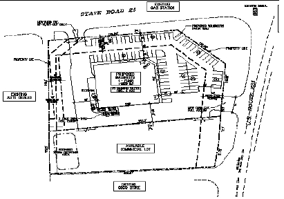 SWC Rt 231 & State Road 25, Lafayette, IN à louer - Plan de site – Image 2 sur 2