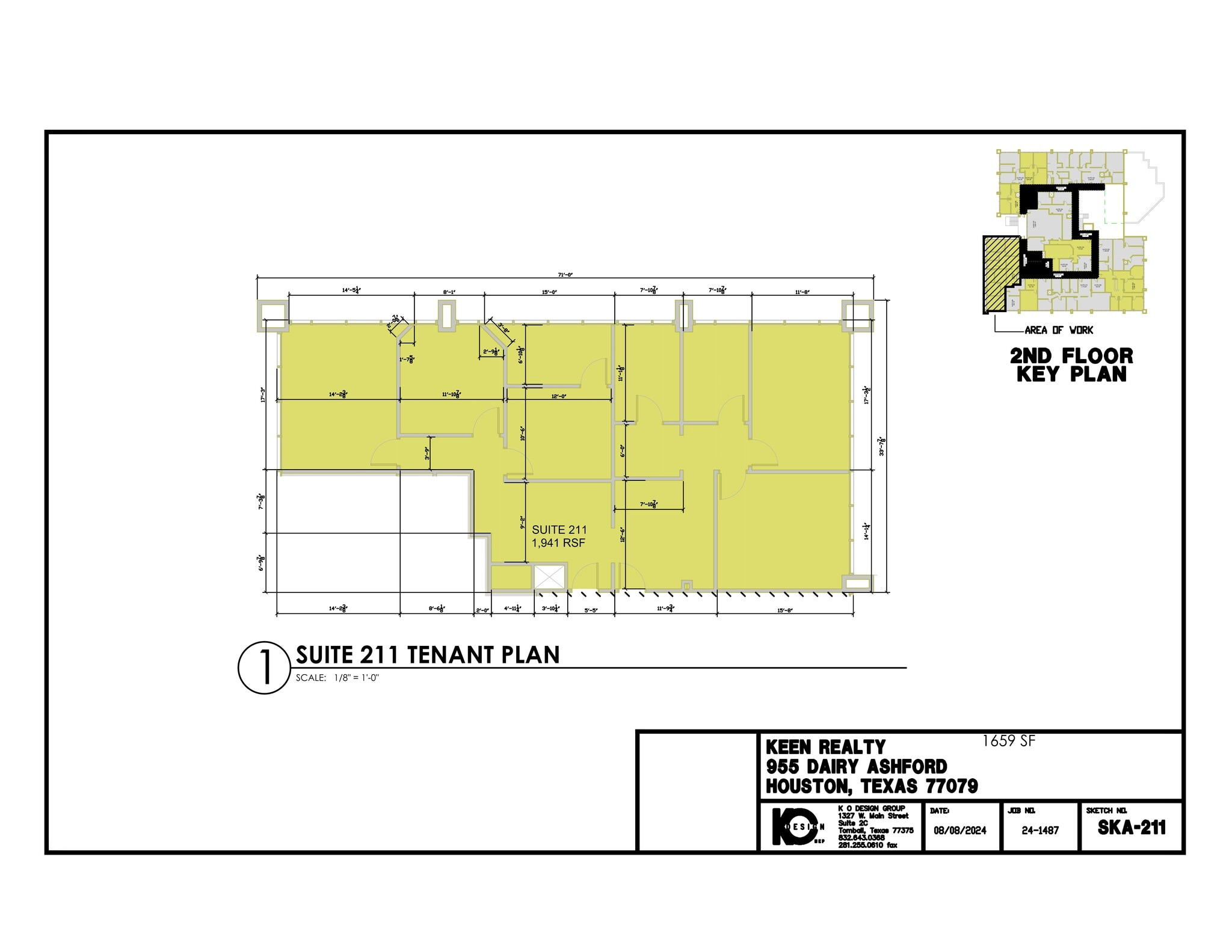 955 Dairy Ashford Rd, Houston, TX à louer Plan de site– Image 1 sur 1