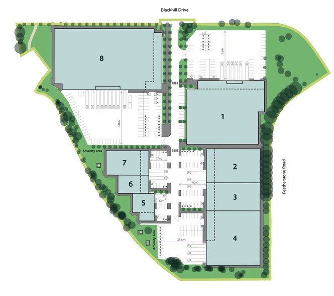 Harnett Dr, Milton Keynes à louer - Plan de site – Image 2 sur 6