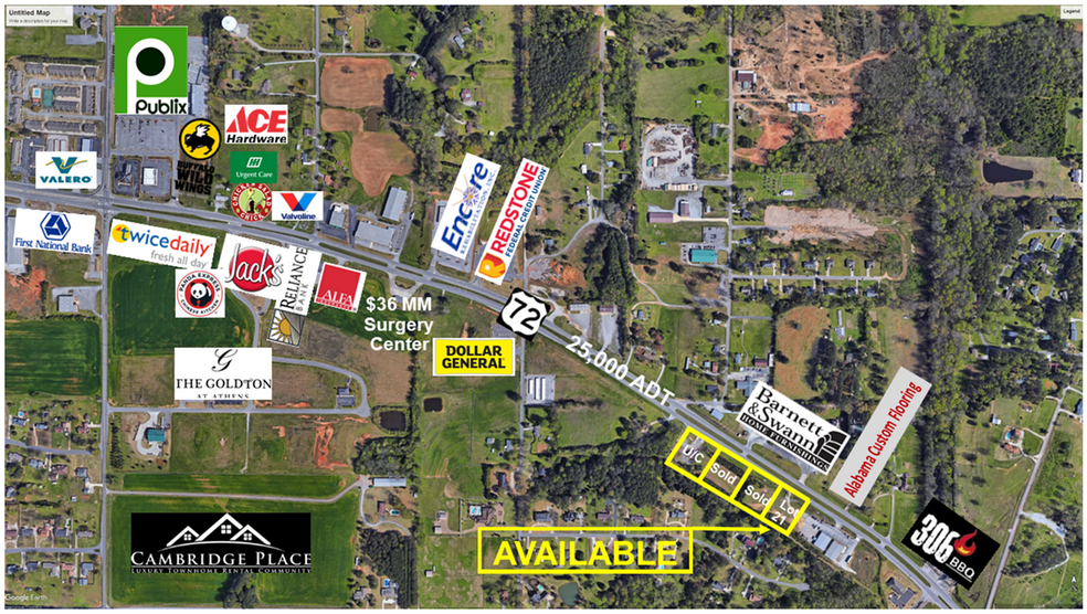22774 Highway 72, Athens, AL à vendre - Photo de l’immeuble – Image 2 sur 2