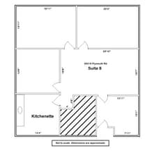 39319 Plymouth Rd, Livonia, MI à louer Plan d’étage– Image 1 sur 1